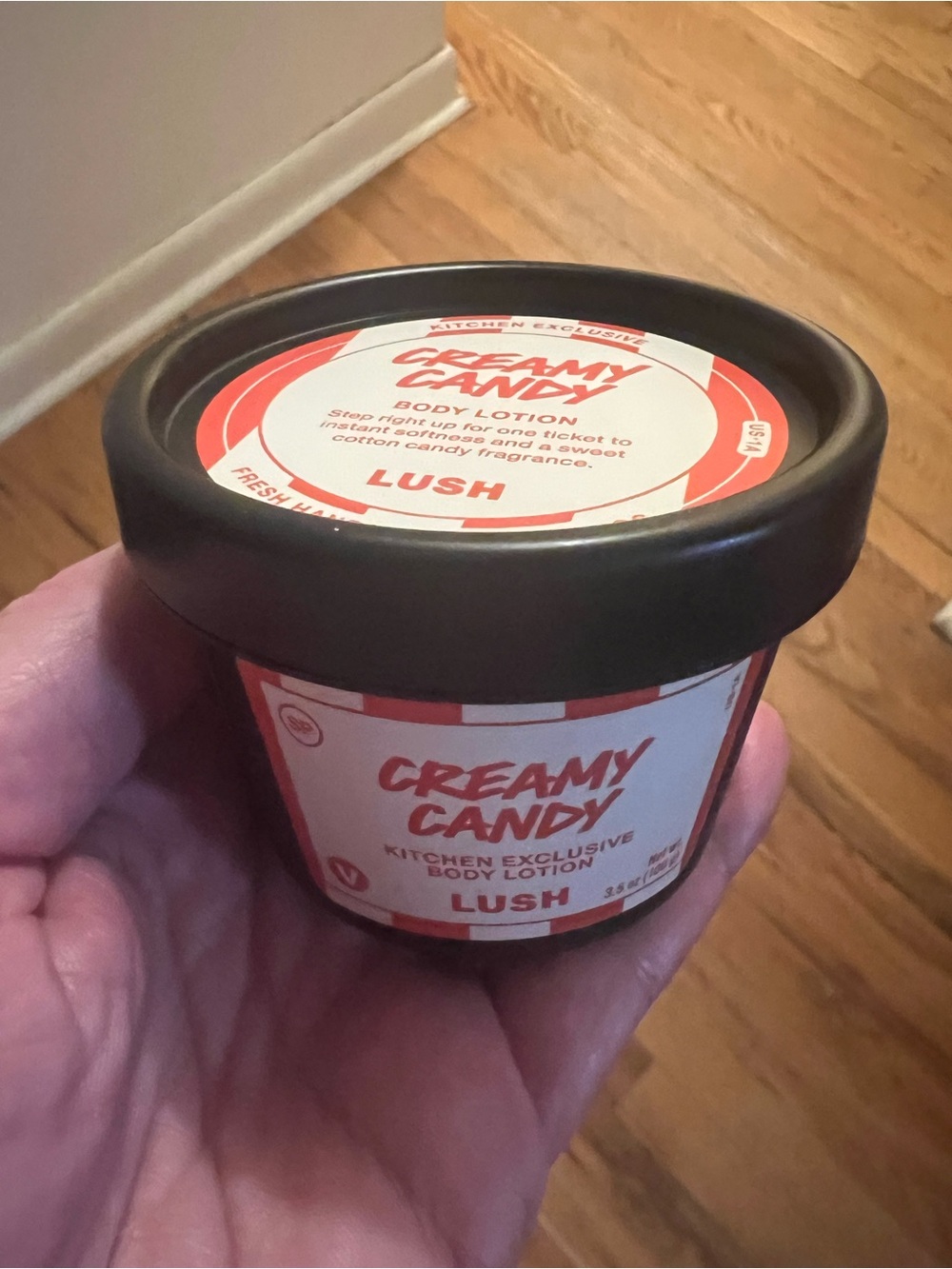 LUSH KITCHEN EXCLUSIVE CREAMY CANDY BODY LOTION UNUSED